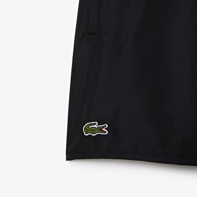 Lacoste Sneldrogende Zwembroek Heren Zwart - Maat M - Kleur: Zwart | Soccerfanshop