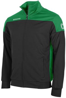 Stanno 408016 Pride Full Zip Jack - Black-Green - L