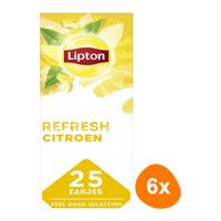 Lipton - Feel Good Selection Zwarte Thee Citroen - 6x 25 zakjes - thumbnail