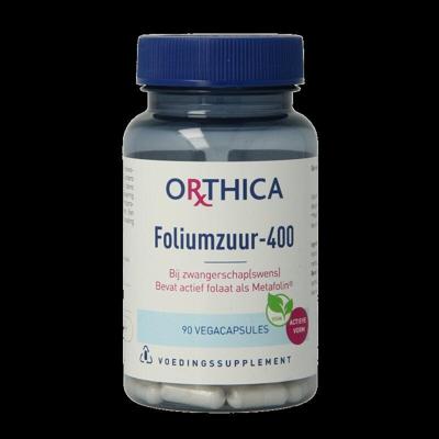 Orthica Foliumzuur 400 90 Vegetarische capsules