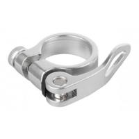 Kalloy Hzb uno quick release zadelklem snelspan alu zilver 31.8 mm - thumbnail