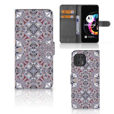 Motorola Edge 20 Lite | Bookcase | Flower Tiles