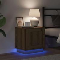 Nachtkastje met 2 pcs artisanaal eikenkleurig 44 x 34,5 x 45 cm - thumbnail