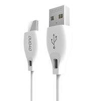 Dudao USB naar USB-C oplader - Oplaadkabel - Datakabel - 1 Meter - Wit - thumbnail