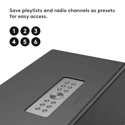 Audio Pro Drumfire II Smart Multiroom Wifi speaker Zwart - thumbnail