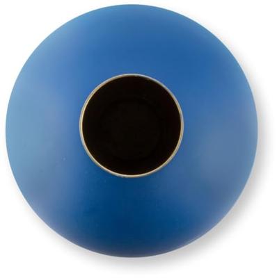 Pip Studio Vaas Metaal Mat Middenblauw 42cm
