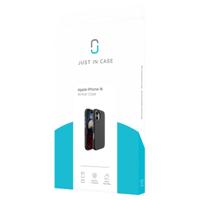 Just in Case Armor Case voor Apple iPhone 16 Telefoonhoesje Zwart - thumbnail