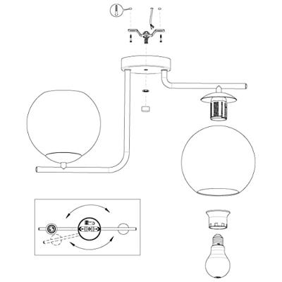 Eglo PlafondlampMarojales - 98514