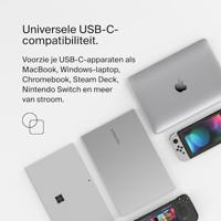 Belkin Connect 100W Power Delivery USB-C Core GaN-voedingsadapter, snellaadadapter met universele USB-C-compatibiliteit, kabel van 2,5 m, voor gamingapparaten, MacBook Pro, pc-laptops en Chromebook - thumbnail