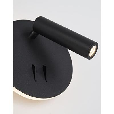 Lyora Design wandlampPenor zwart - 9081222 - thumbnail