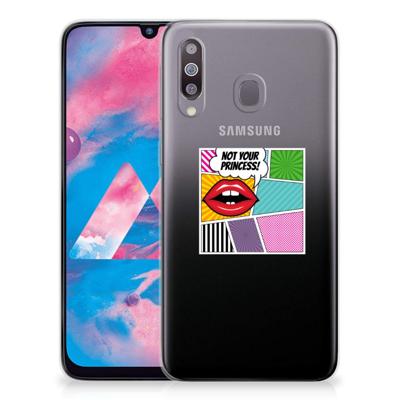 Samsung Galaxy M30 | Sillicone Back Cover | Popart Princess Samsung Galaxy M30 | Sillicone Back Cover | Popart Princess