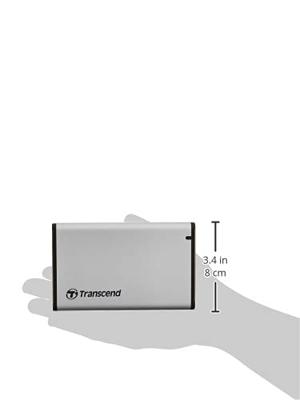 Transcend TS0GSJ25S3 SATA-HDD-behuizing 2.5 inch USB-A 3.2 Gen 1