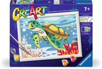 Ravensburger creart sea turtle - thumbnail