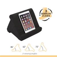 Tablet Kussen - Zwart - 3 Gebruik Zijdes - thumbnail