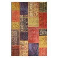 Heritaged Patchwork vloerkleed - Fade Heritage rood|multi - 152x230 cm - thumbnail