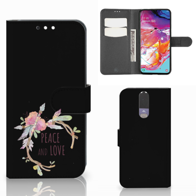 Samsung Galaxy A70 Leuk Hoesje Boho Text Samsung Galaxy A70 Leuk Hoesje Boho Text