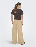 Only Onlmarie S/s Ruching Top Jrs Noos T-shirts Seal Brown - thumbnail