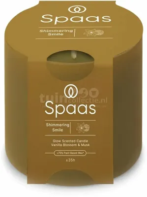 Glow geurkaars Shimmering Smile Spaas - Spaas Glow geurkaars Shimmering Smile Spaas - Spaas