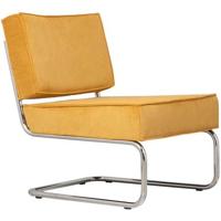 Zuiver Ridge Rib fauteuil yellow - thumbnail