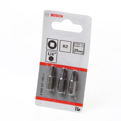 Bosch Accessoires Bit extra-hard R2, 25 mm 3st - 2608521109
