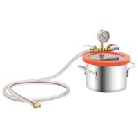 VidaXL Vacuümkamer 3,7 l roestvrij staal - thumbnail