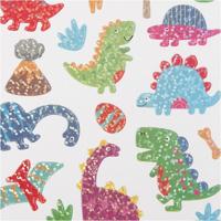 Creativ Company Stickers, dino&apos;s, vel 15x16,5 cm, 1 vel - thumbnail