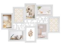 LIVARNO Collage fotolijst (Live-Laugh-Love wit) - thumbnail