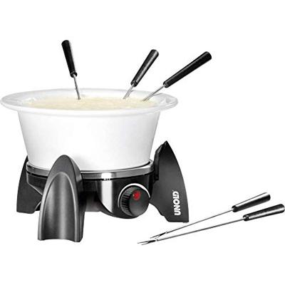 Unold 48615 Fondue 500 W Met handmatige temperatuursinstelling Zwart, Zilver Unold 48615 Fondue 500 W Met handmatige temperatuursinstelling Zwart, Zilver