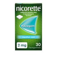 Kauwgom 2mg menthol mint 30 Stuks - thumbnail