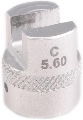 Bikeservice adapter adapter bst aluminum 5.6mm f bs5502