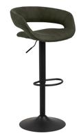 Bendt Barkruk 'Pia' (zithoogte 59-80cm), kleur Olive Green - thumbnail