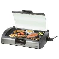 Steba VG 200 Grill Tafelblad Electrisch Zwart, Zilver 2200 W - thumbnail