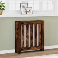 VidaXL Radiatorombouw 78x20x82 cm bewerkt hout gerookt eikenkleurig - thumbnail