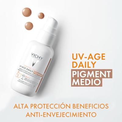 Vichy Capital Soleil UV-Age Daily Pigment Care SPF50 Medium