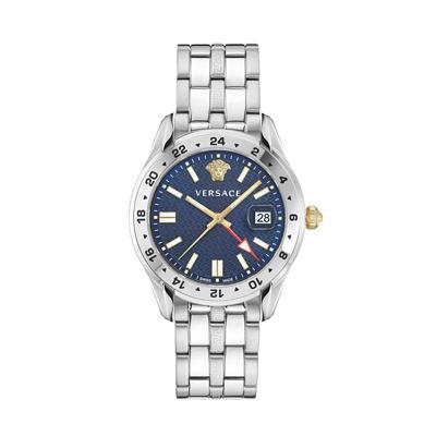 Horloge Heren Versace VE7C00523 Zilverkleurig (Ø 41 mm) Horloge Heren Versace VE7C00523 Zilverkleurig (Ø 41 mm)