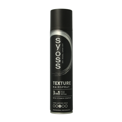 Syoss 3in1 Texture Hairspray Hold 3