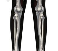 Skeletkostuum Met Tule Rok Voor Meisjes - thumbnail