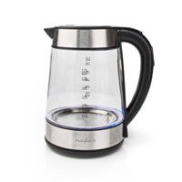 Waterkoker | 1.7 l | Glas | Transparant | 60,70,80,90,100 °C | Temperatuurindicator | 360 graden draaibaar | Verborgen verwarmingselement | Strix®-controller | Droogkookbeveiliging - thumbnail