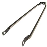 Vwp Spatbordstang staal 28 inch zwart - thumbnail