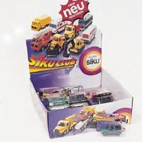 Siku 0801 graafmachine 6,8 cm geel/zwart - thumbnail