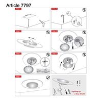 Steinhauer Led plafonnièreLido Ø 42cm - 7799W - thumbnail