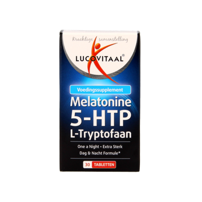 Lucovitaal Melatonine L-Tryptofaan 0.1mg 30 Tabletten