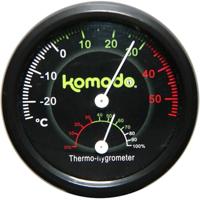KOMODO THERMOMETER/HYGROMETER ANALOOG 8 CM - thumbnail