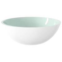 VidaXL Wasbak 50x37x14 cm glas wit - thumbnail