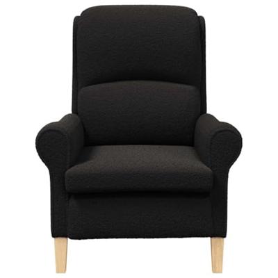 Fauteuil Zwart 76 x 94 x 102 cm Stof