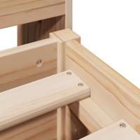 Bedframe zonder matras massief grenenhout 160x200 cm - thumbnail