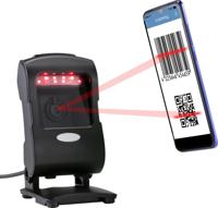 Renkforce 2D-barcodescanner Kabel 2D Imager Zwart Desktop USB-A 1.1, USB-A 2.0 - thumbnail