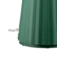 Alessi Waterkoker Plissé - droogkookbeveiliging - Groen - Michele de Lucchi - 1.7 liter - MDL06 GR - thumbnail