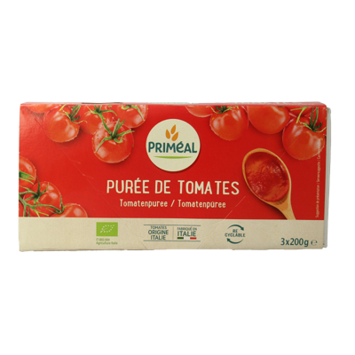 Tomatenpuree passata 200 gram bio 3 Stuks Tomatenpuree passata 200 gram bio 3 Stuks
