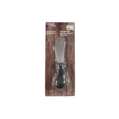 Botermesje 12.5 cm RVS/Zwart